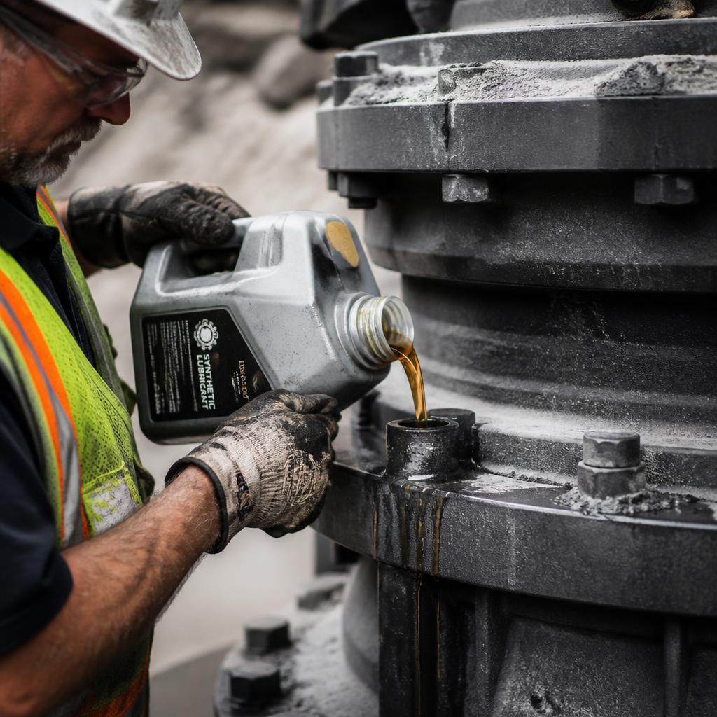 Adding Cone Crusher Lubrication Oil