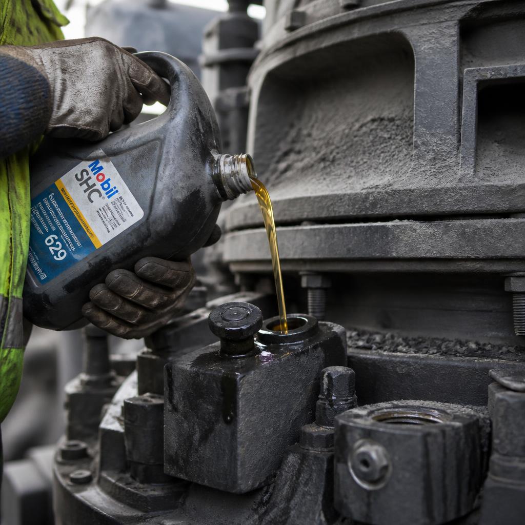 topping up Cone Crusher Lubrication Oil